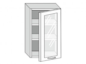 19.50.3 Шкаф настенный (h=913) на 500мм с 1-ой стекл. дверцей в Усолье - usole.магазин96.com | фото