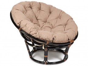 Кресло Papasan 23/01 W с подушкой Antique brown, экошерсть Коричневый в Усолье - usole.магазин96.com | фото