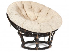 Кресло Papasan 23/01 W с подушкой Antique brown, ткань Старт в Усолье - usole.магазин96.com | фото