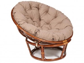 Кресло Papasan 23/01 W с подушкой Pecan, экошерсть Коричневый в Усолье - usole.магазин96.com | фото