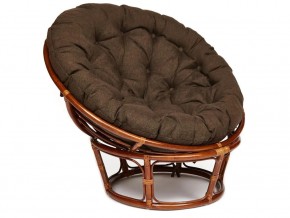 Кресло Papasan 23/01 W с подушкой Pecan, ткань Коричневый в Усолье - usole.магазин96.com | фото