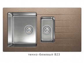 Мойка комбинированная Tolero twist TTS-890 Темно-бежевый 823 в Усолье - usole.магазин96.com | фото