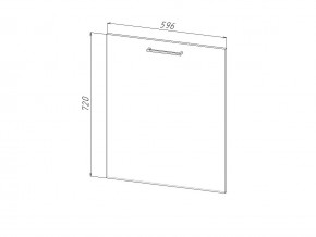П 60 Комплект для посудомоечной машины 600 мм (цоколь + фасад) ЛДСП в Усолье - usole.магазин96.com | фото
