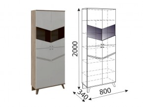 Шкаф-витрина Лимба М02 в Усолье - usole.магазин96.com | фото