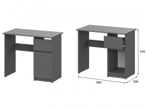 Стол письменный 900 Денвер Графит серый в Усолье - usole.магазин96.com | фото